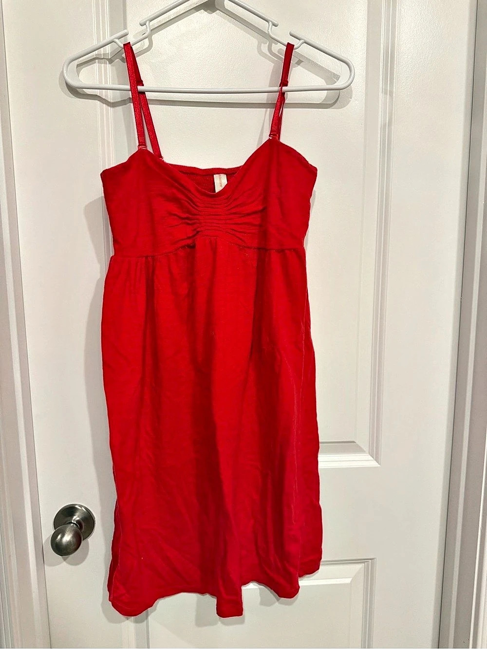 No Boundaries Red Mini Dress
